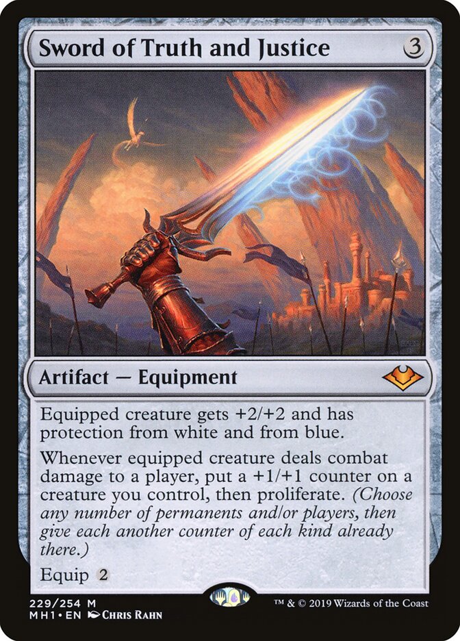 Espada de Verdade e Justiça / Sword of Truth and Justice - Magic: The Gathering - MoxLand