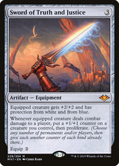 Espada de Verdade e Justiça / Sword of Truth and Justice - Magic: The Gathering - MoxLand