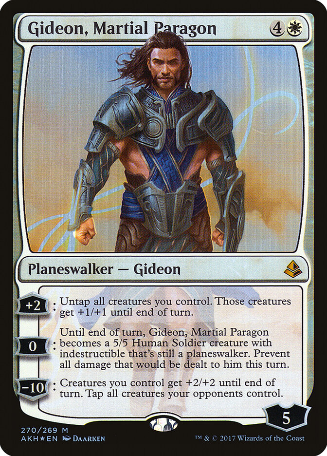 Gideon, Paradigma Marcial / Gideon, Martial Paragon - Magic: The Gathering - MoxLand