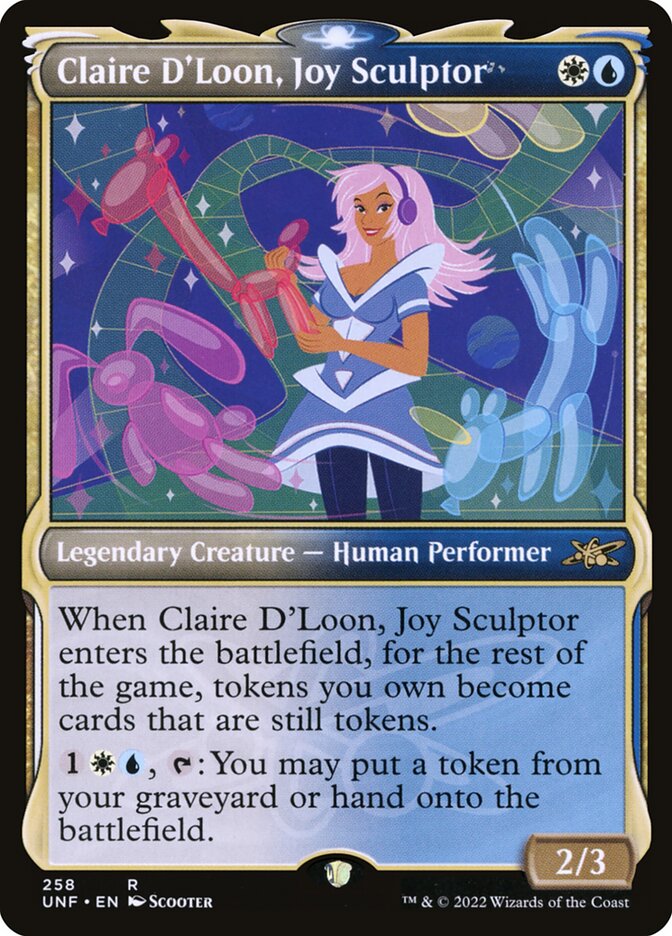 Claire D'Loon, Joy Sculptor - Magic: The Gathering - MoxLand