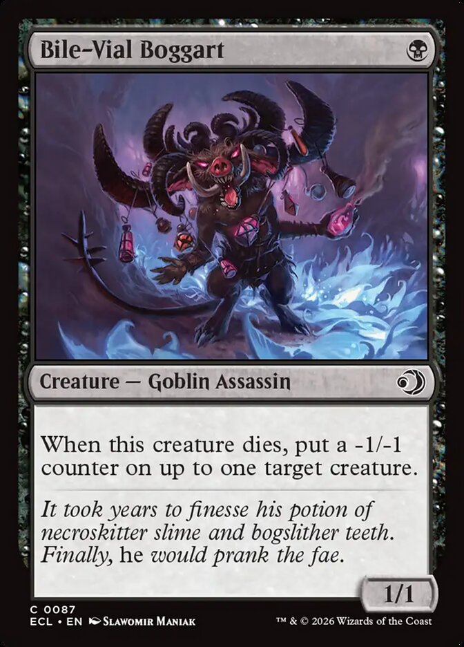 Papão do Frasco de Fel / Bile-Vial Boggart - Magic: The Gathering - MoxLand