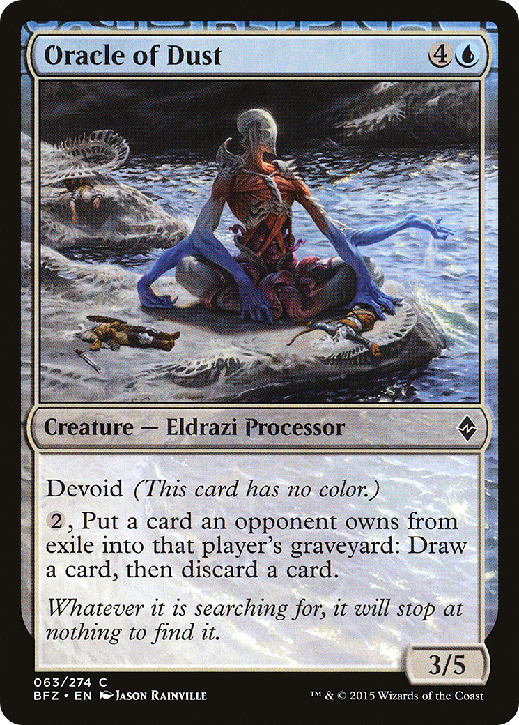 Oráculo do Pó / Oracle of Dust - Magic: The Gathering - MoxLand