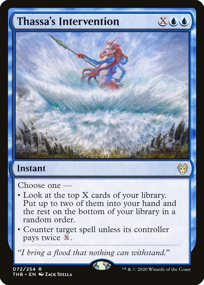 Intervenção de Tassa / Thassa's Intervention - Magic: The Gathering - MoxLand