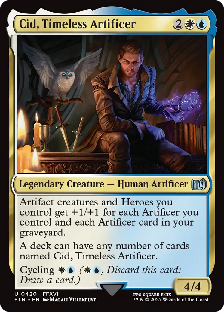 Cid, Artífice Atemporal / Cid, Timeless Artificer - Magic: The Gathering - MoxLand