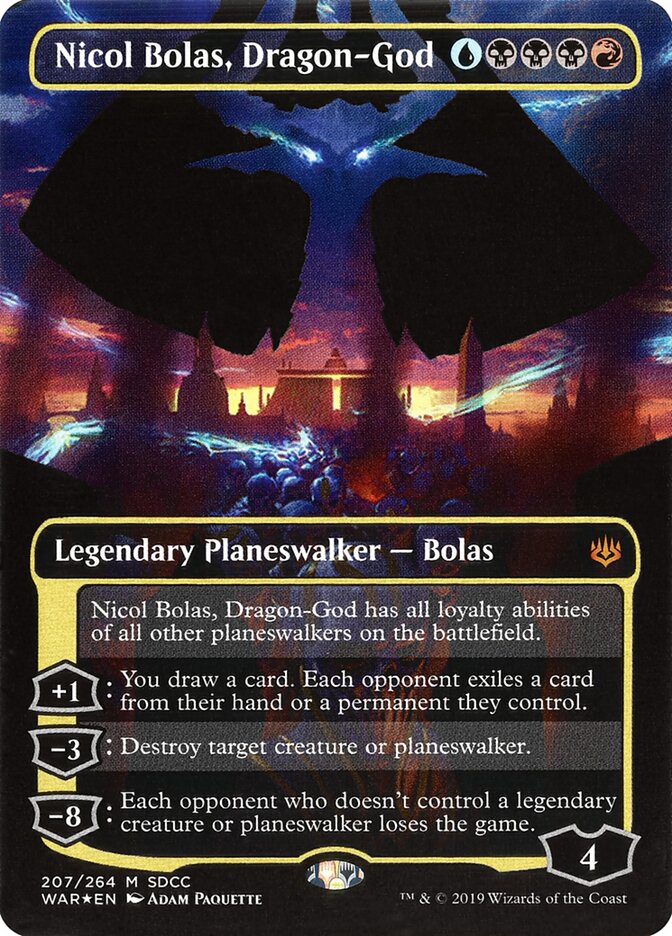 Nicol Bolas, Dragão-deus / Nicol Bolas, Dragon-God - Magic: The Gathering - MoxLand