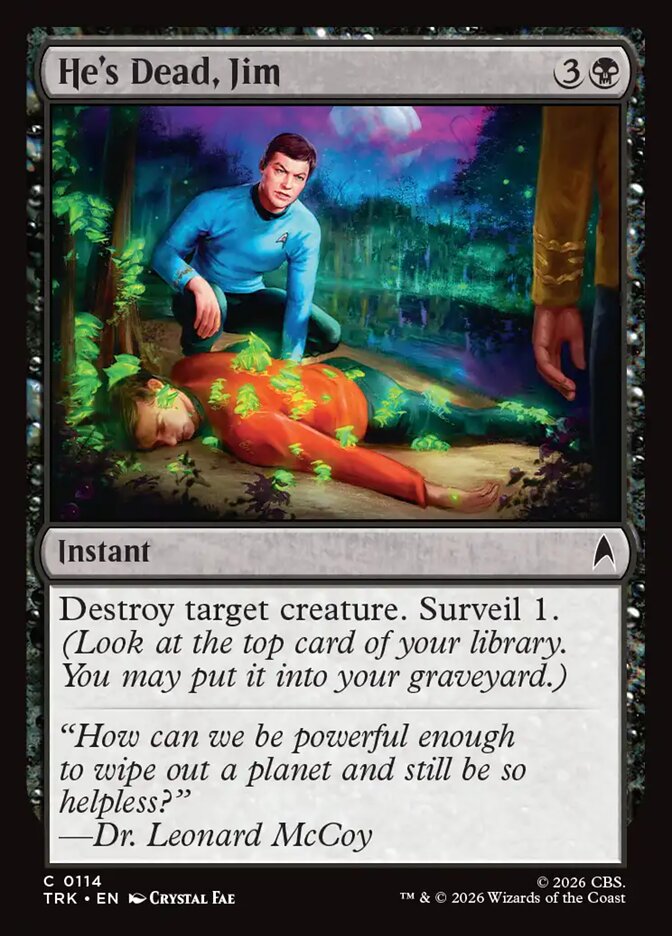 He's Dead, Jim - Magic: The Gathering - MoxLand