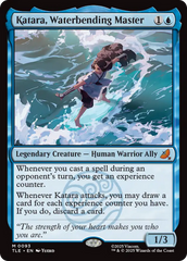 Katara, Mestra da Dobra de Água / Katara, Waterbending Master - Magic: The Gathering - MoxLand