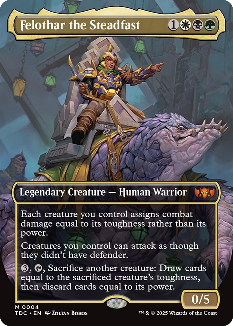 Felothar the Steadfast - Magic: The Gathering - MoxLand