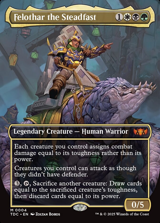 Felothar the Steadfast - Magic: The Gathering - MoxLand