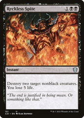 Rancor Imprudente / Reckless Spite - Magic: The Gathering - MoxLand