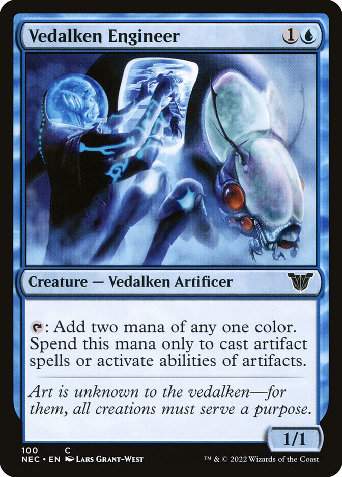 Engenheiro Vedalkeano / Vedalken Engineer - Magic: The Gathering - MoxLand