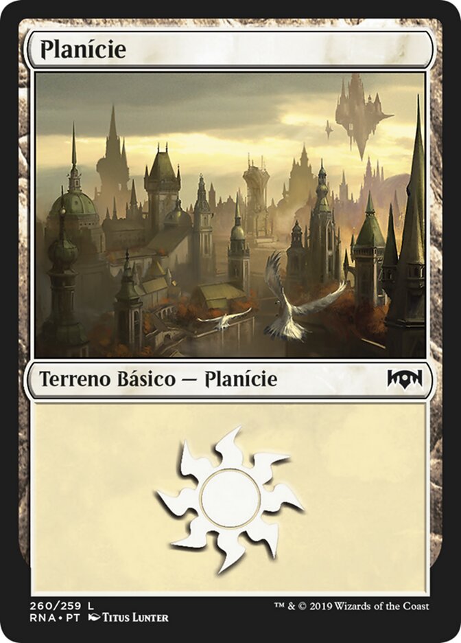 Planície / Plains - Magic: The Gathering - MoxLand