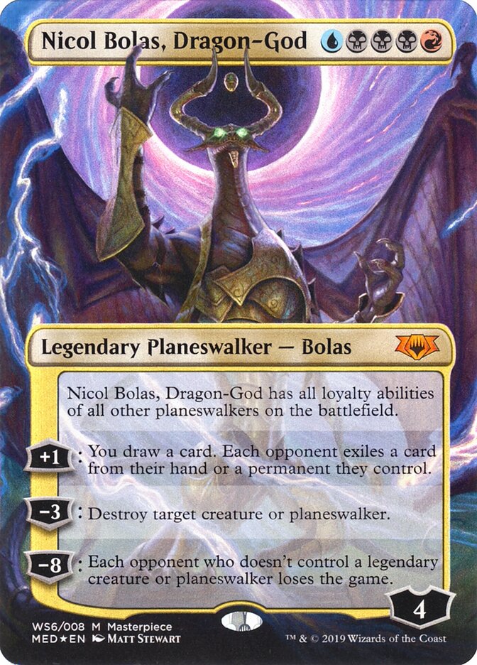 Nicol Bolas, Dragão-deus / Nicol Bolas, Dragon-God - Magic: The Gathering - MoxLand