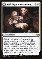 Anúncio de Casamento / Wedding Announcement - Magic: The Gathering - MoxLand