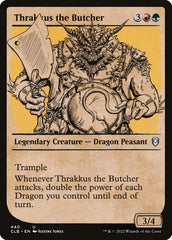 Thrakkus, o Açougueiro / Thrakkus the Butcher - Magic: The Gathering - MoxLand