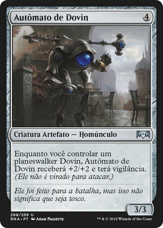 Autômato de Dovin / Dovin's Automaton - Magic: The Gathering - MoxLand