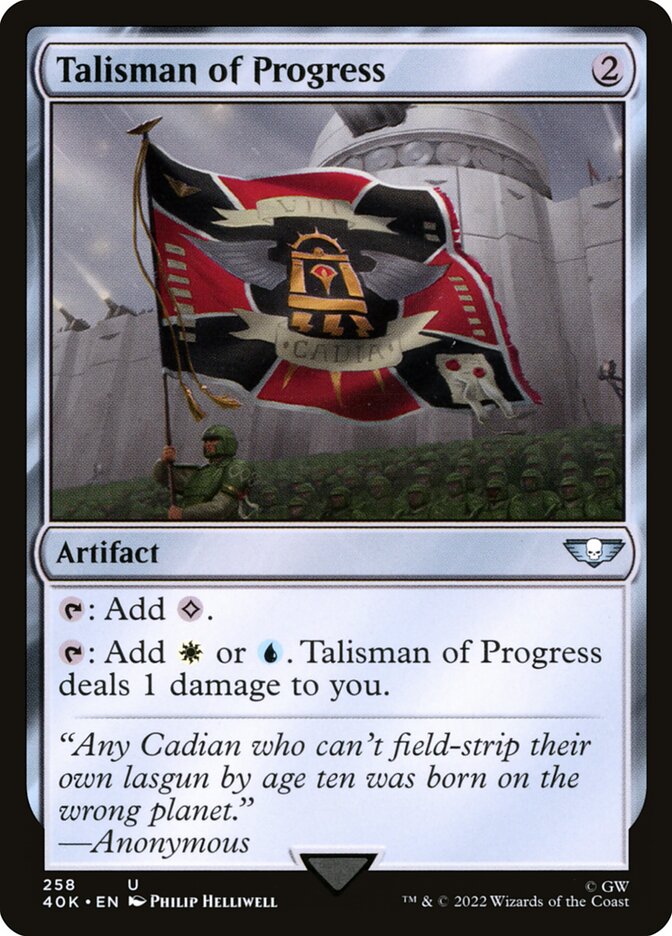 Talismã do Progresso / Talisman of Progress - Magic: The Gathering - MoxLand