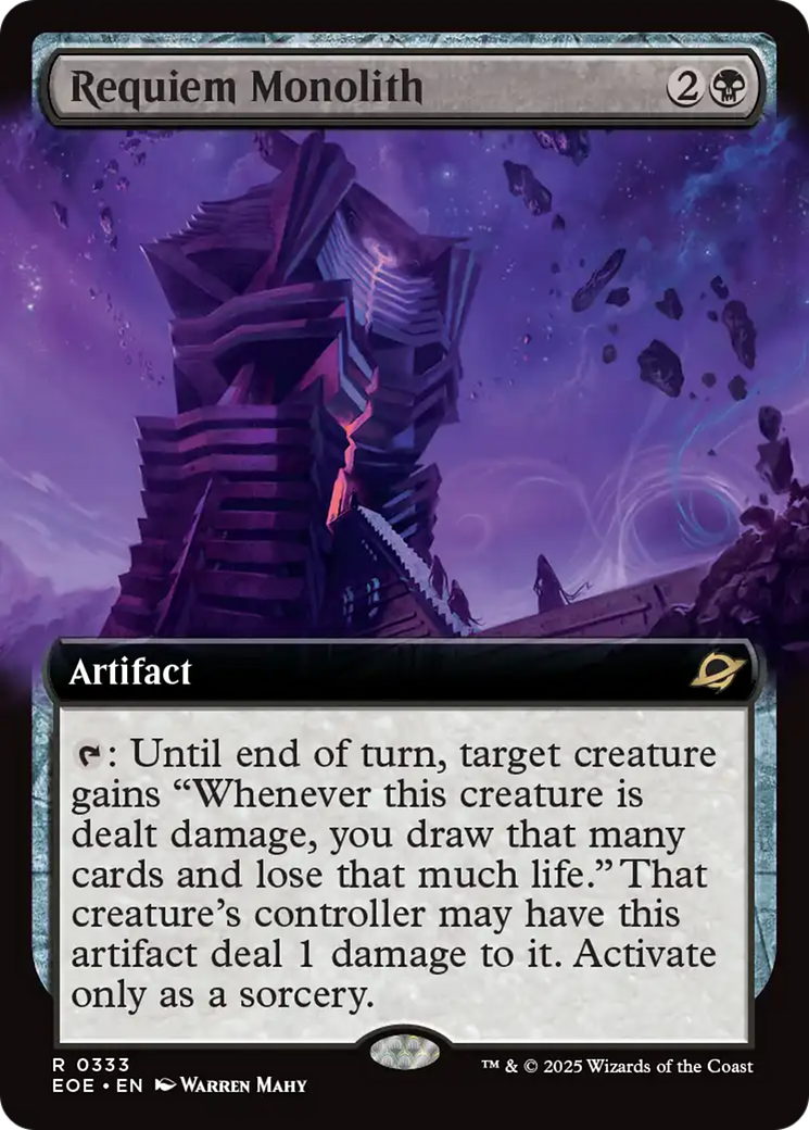 Monólito do Requiem / Requiem Monolith - Magic: The Gathering - MoxLand