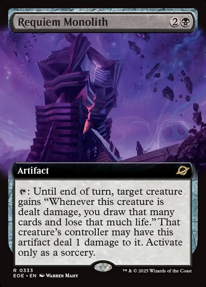 Monólito do Requiem / Requiem Monolith - Magic: The Gathering - MoxLand