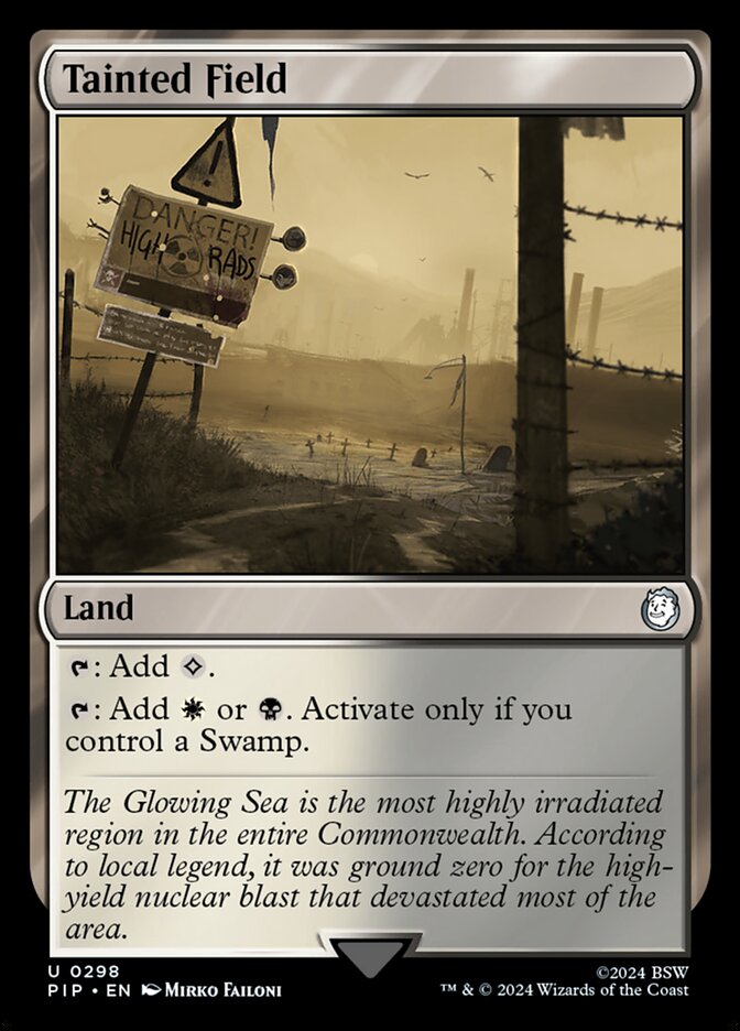 Campo Contaminado / Tainted Field - Magic: The Gathering - MoxLand