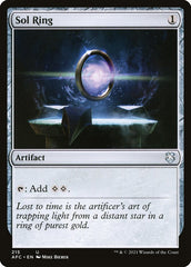 Anel Solar / Sol Ring - Magic: The Gathering - MoxLand
