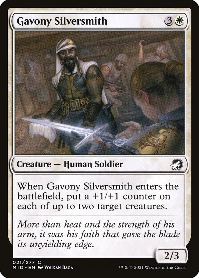 Prateiro de Gavony / Gavony Silversmith - Magic: The Gathering - MoxLand