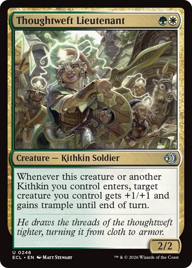 Tenente da Trama-mental / Thoughtweft Lieutenant - Magic: The Gathering - MoxLand