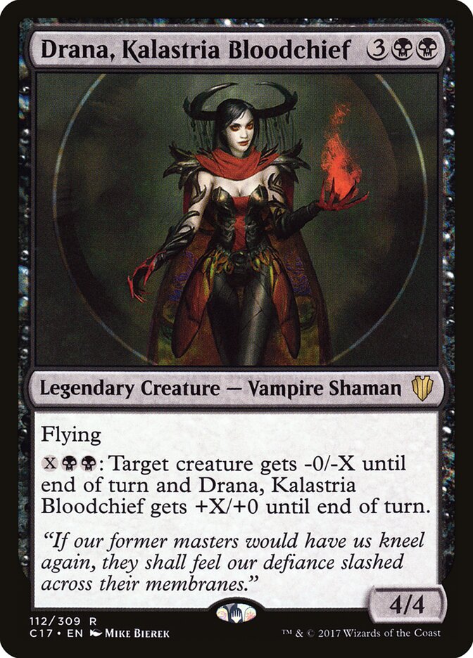 Drana, Grão-vampiro Kalastria / Drana, Kalastria Bloodchief - Magic: The Gathering - MoxLand