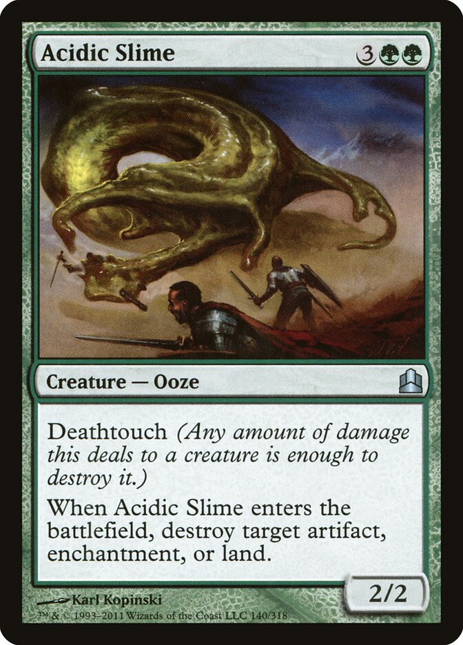 Limo Ácido / Acidic Slime - Magic: The Gathering - MoxLand