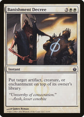 Decreto de Expulsão / Banishment Decree - Magic: The Gathering - MoxLand