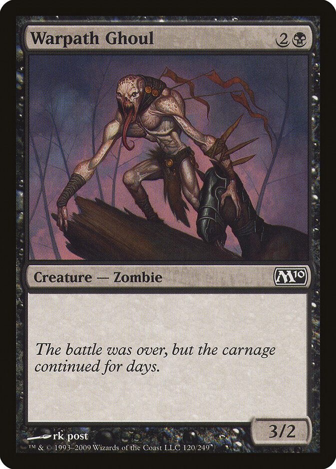 Ghoul da Via Bélica / Warpath Ghoul - Magic: The Gathering - MoxLand