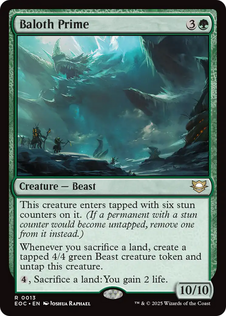 Baloth Prime - Magic: The Gathering - MoxLand