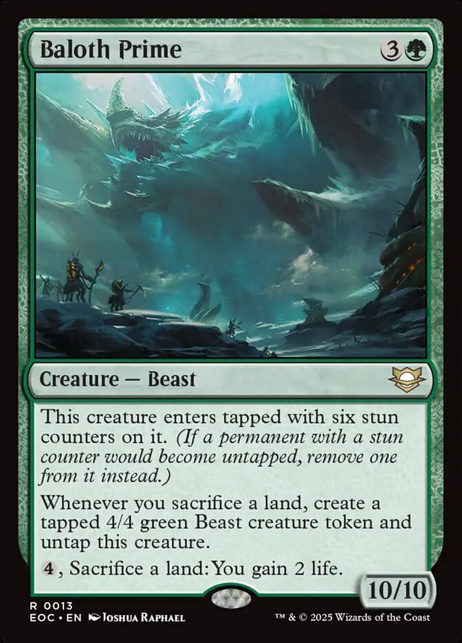 Baloth Prime - Magic: The Gathering - MoxLand
