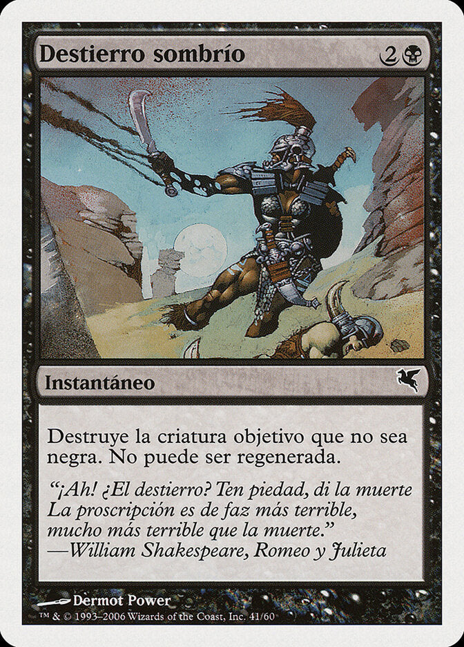 Banimento Sombrio / Dark Banishing - Magic: The Gathering - MoxLand