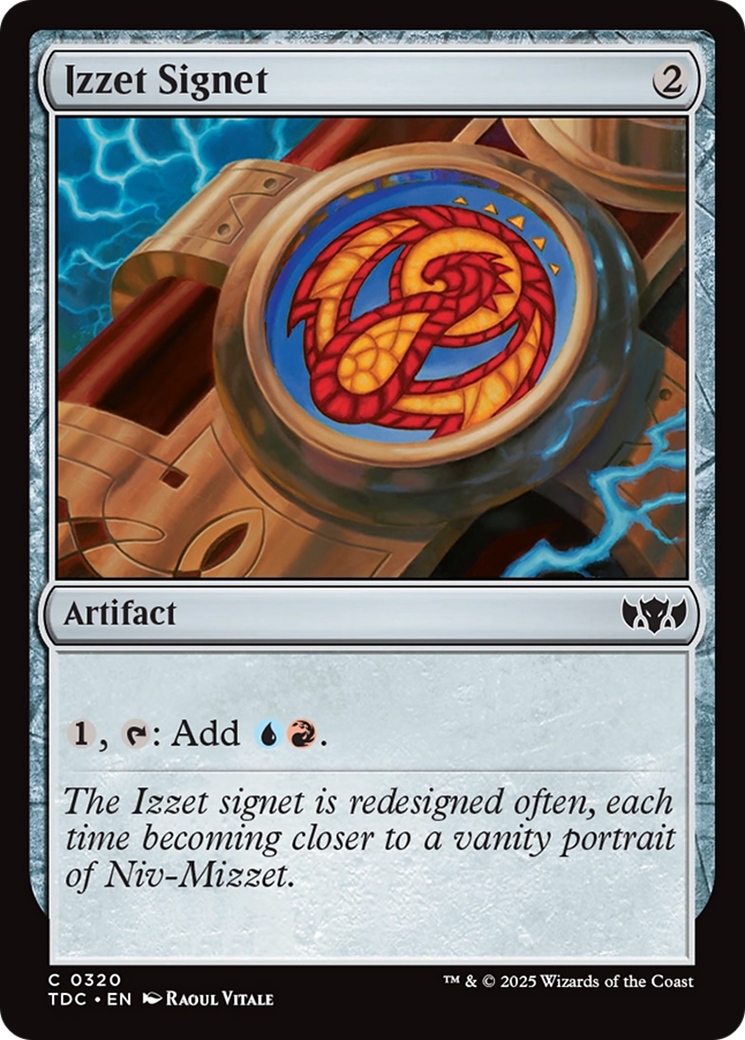Sinete Izzet / Izzet Signet - Magic: The Gathering - MoxLand
