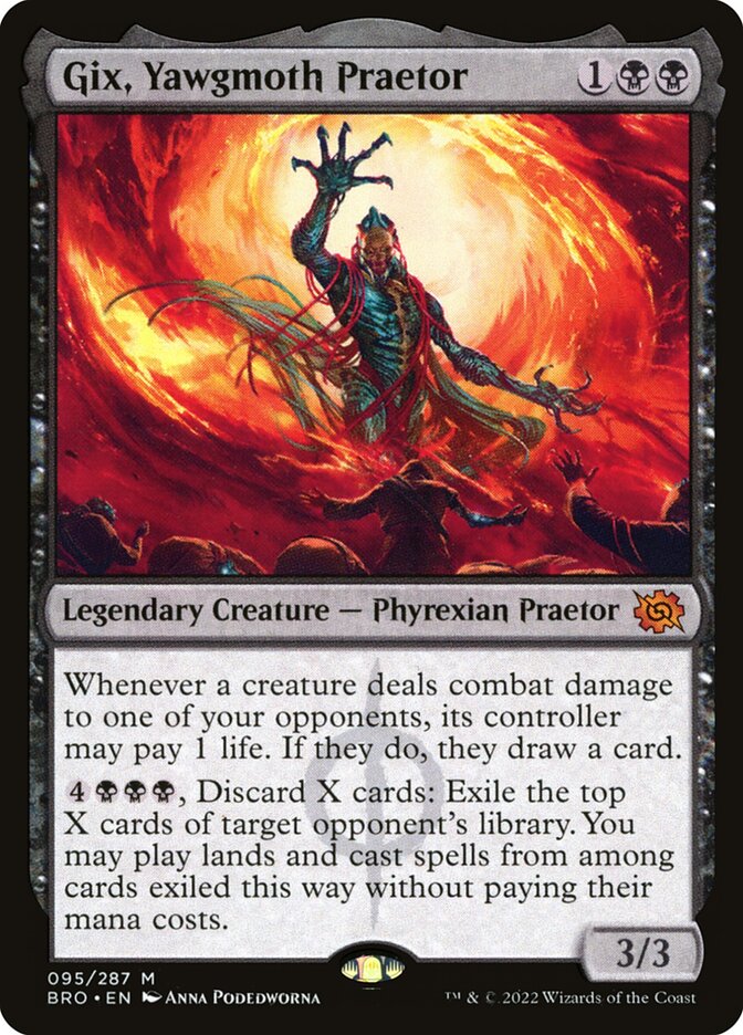 Gix, Pretor de Yawgmoth / Gix, Yawgmoth Praetor - Magic: The Gathering - MoxLand