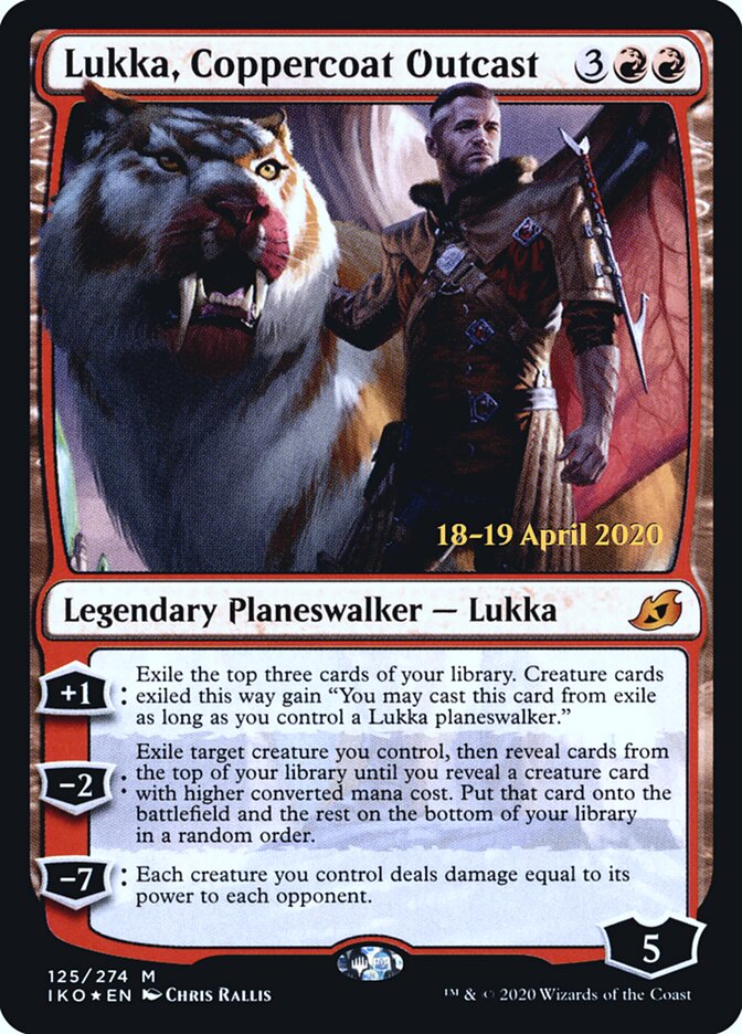 Lukka, Pária Gibão de Cobre / Lukka, Coppercoat Outcast - Magic: The Gathering - MoxLand
