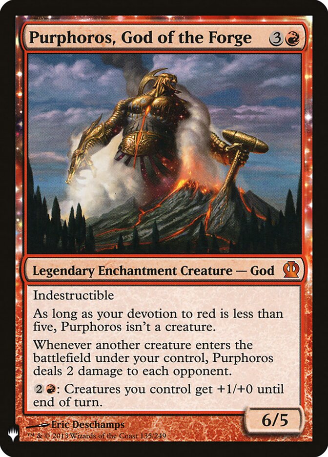 Púrforo, Deus da Forja / Purphoros, God of the Forge - Magic: The Gathering - MoxLand