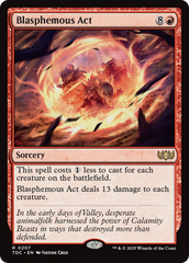 Ato Blasfemo / Blasphemous Act - Magic: The Gathering - MoxLand
