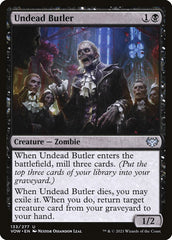 Mordomo Morto-vivo / Undead Butler - Magic: The Gathering - MoxLand