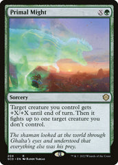 Força Primal / Primal Might - Magic: The Gathering - MoxLand