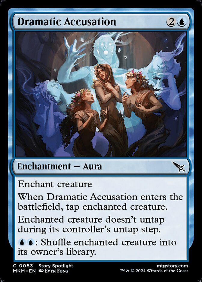 Acusação Dramática / Dramatic Accusation - Magic: The Gathering - MoxLand