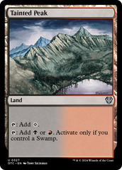 Cume Contaminado / Tainted Peak - Magic: The Gathering - MoxLand