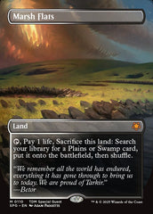 Planície Pantanosa / Marsh Flats - Magic: The Gathering - MoxLand