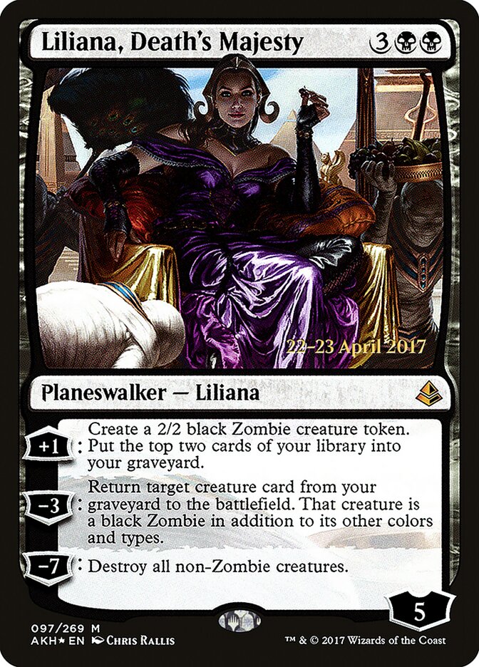 Liliana, Majestade da Morte / Liliana, Death's Majesty - Magic: The Gathering - MoxLand