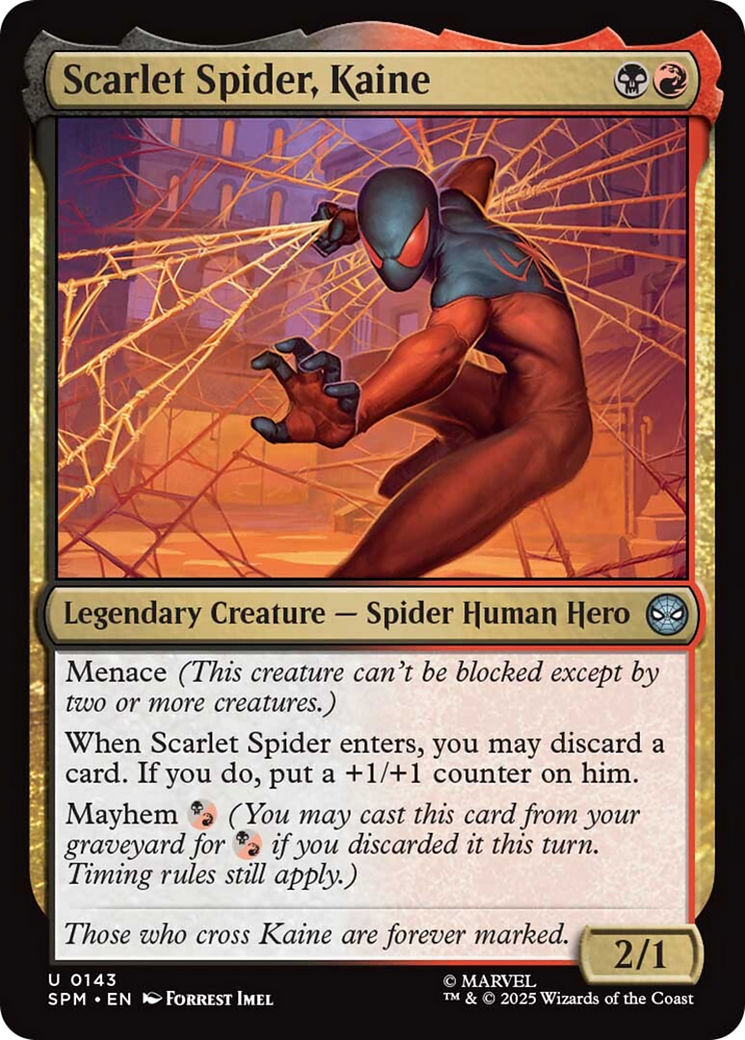 Scarlet Spider, Kaine - Magic: The Gathering - MoxLand