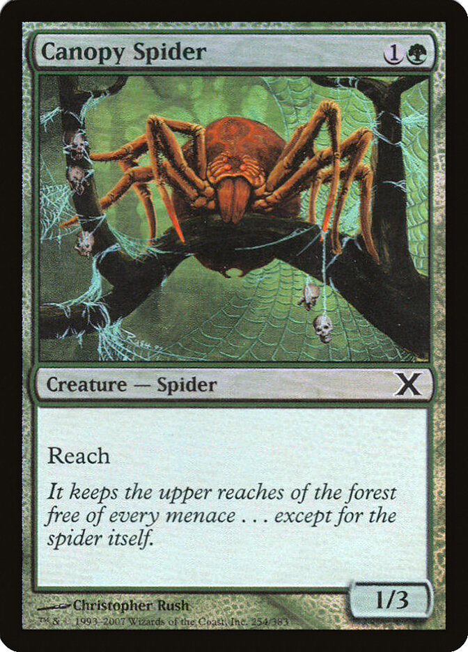 Aranha Baldaquina / Canopy Spider - Magic: The Gathering - MoxLand