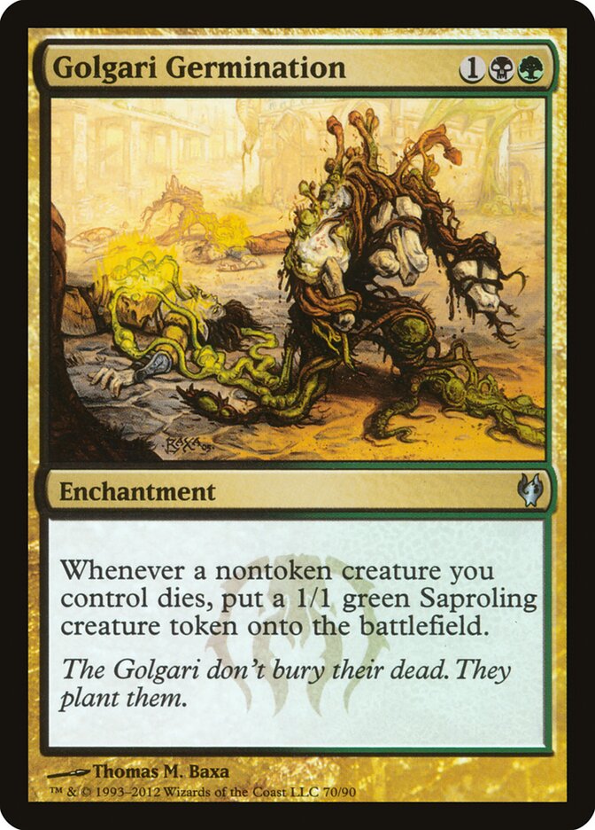 Germinação Golgari / Golgari Germination - Magic: The Gathering - MoxLand