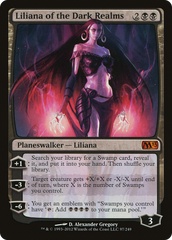Liliana dos Reinos Sombrios / Liliana of the Dark Realms - Magic: The Gathering - MoxLand