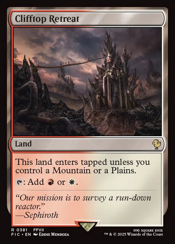 Retiro da Falésia / Clifftop Retreat - Magic: The Gathering - MoxLand